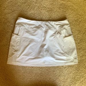 White Athleta Skort